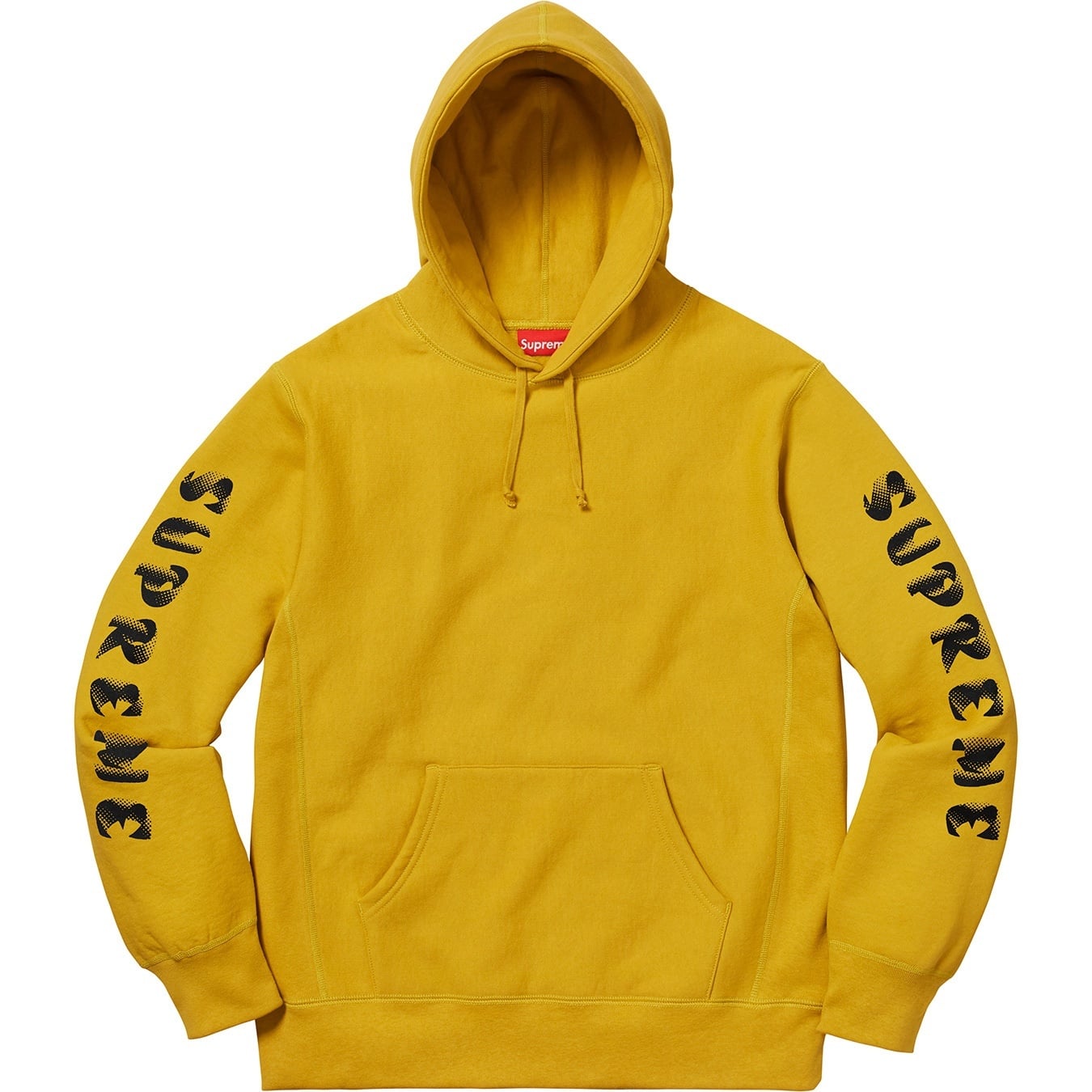 Gradient Sleeve Hooded Sweatshirt view 8
